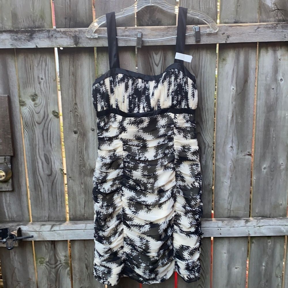 Democracy ruched dress sz. 8